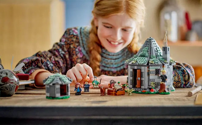 LEGO Harry Potter Hagrids Hut Set