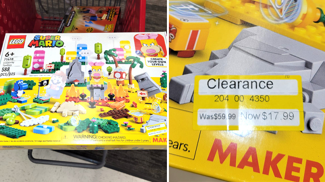 LEGO Super Mario Building Kit Clearance at Target