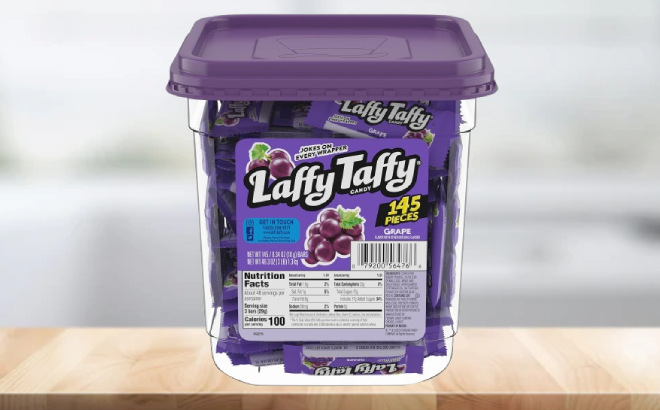 Laffy Taffy 145 Count Candy Tub