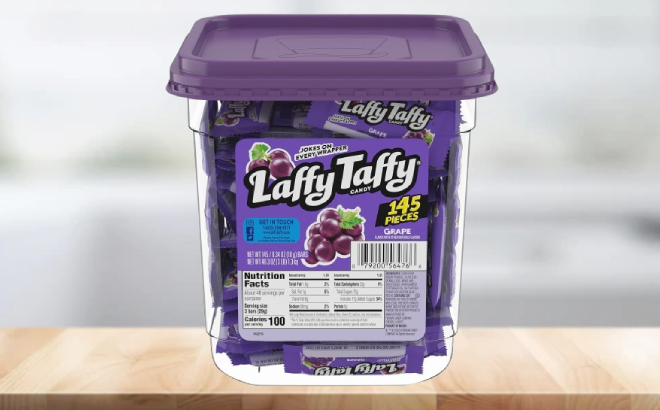 Laffy Taffy 145 Count Candy Tub Laffy Taffy 145 Count Candy Tub