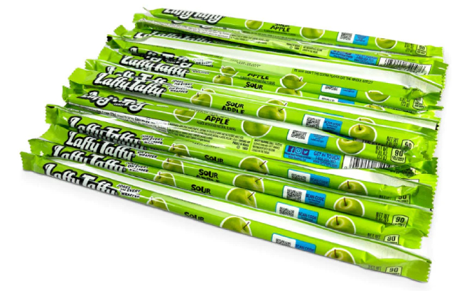 Laffy Taffy Rope Candy Sour Apple Flavor