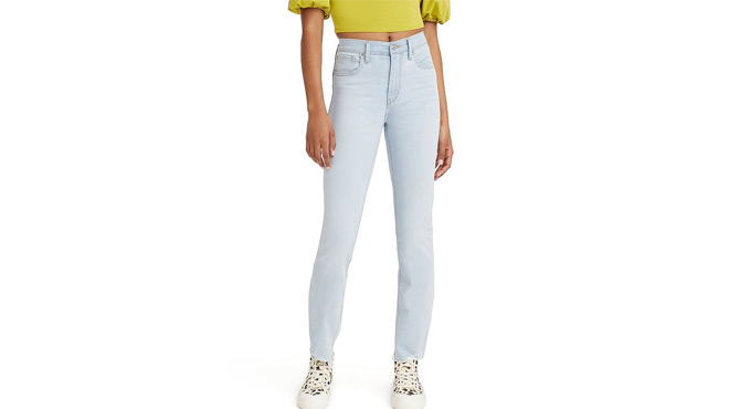 Levis 724 Womens High Rise Straight Jeans