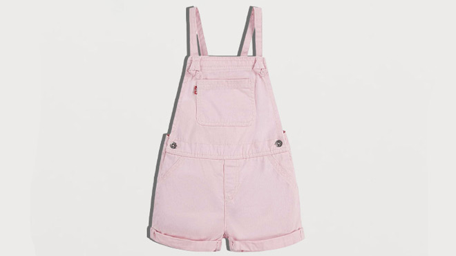 Levis Girls Knotted Strap Shortalls