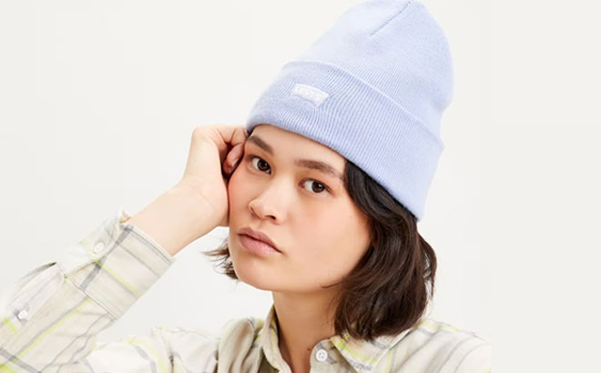 Levis Hat at Light Blue Levis Hat at Light Blue