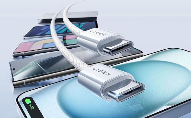 Lisen USB C Cable with Phones