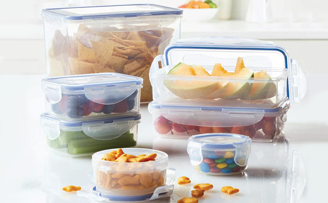 Lock n Lock 14 Piece Food Storage Container Set