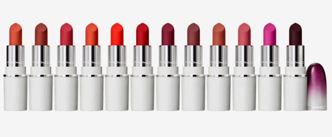MAC Lips By The Dozen Mini Lipstick Set MAC Lips By The Dozen Mini Lipstick Set