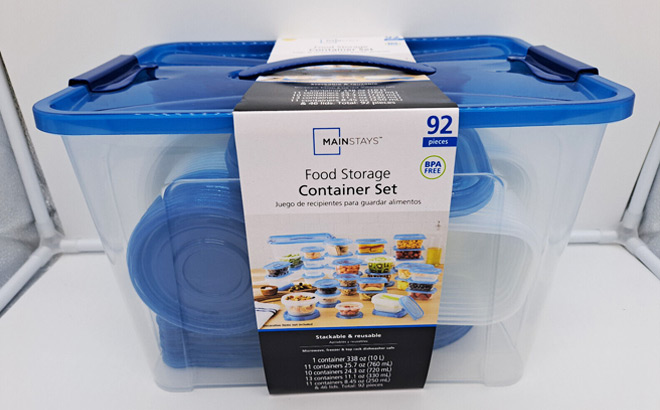 Mainstays 92Piece Food Storage Variety Value Set