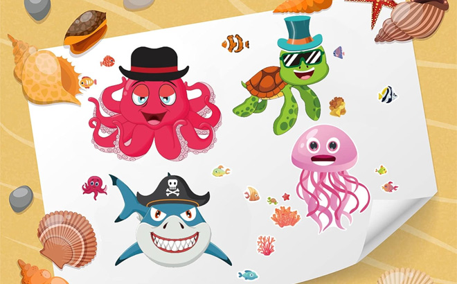 Make a Face Stickers 1