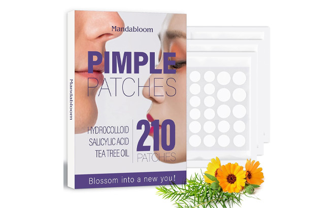 Mandabloom Acne Pimple Patches 210 Pack