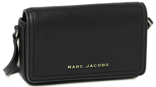 Marc Jacobs Groove Leather Mini Bag in Black