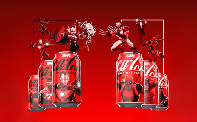 Marvel x Coca Cola