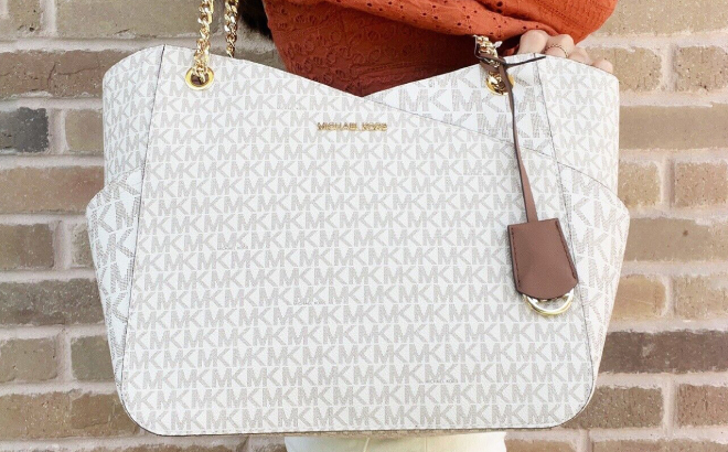 Michael Kors Jet Set Large Logo Shoulder Bag 2