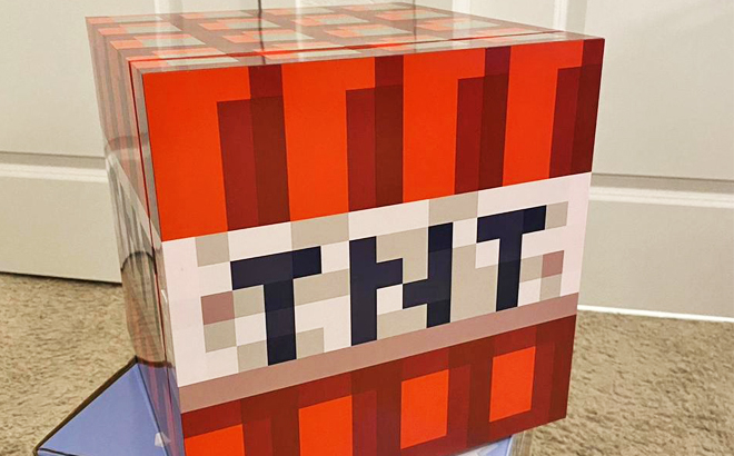 Minecraft Red TNT x9 Can Mini Fridge
