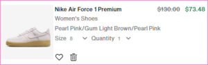 Nike Air Force 1 Premium at Checkout Nike Air Force 1 Premium at Checkout