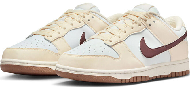 Nike Dunk Low Next Nature Sneakers in Coconut Milk Color