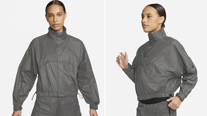 Nike Womens Dri FIT Run Reflective Running Jackets