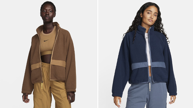 Nike Womens High Pile Fleece Jacket