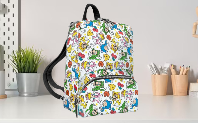 Nintendo Mario 3D World Mini Backpack