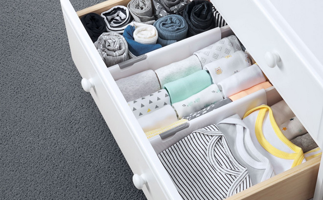 OXO Expandable Drawer Dividers Set OXO Expandable Drawer Dividers Set