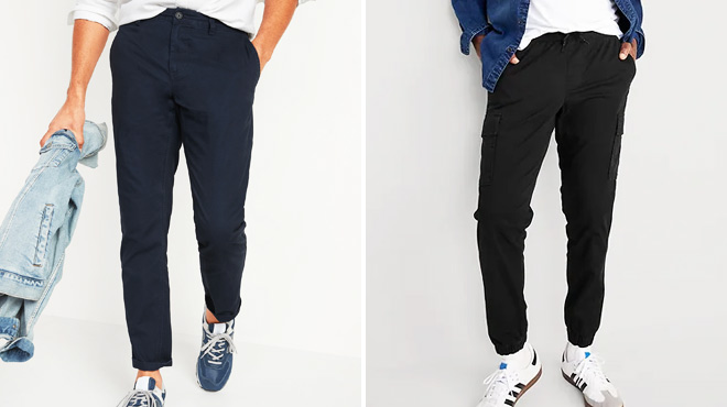 Old Navy Mens Khaki Non Stretch Pants