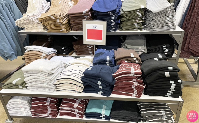 Old Navy Tops and Bottoms on Rack