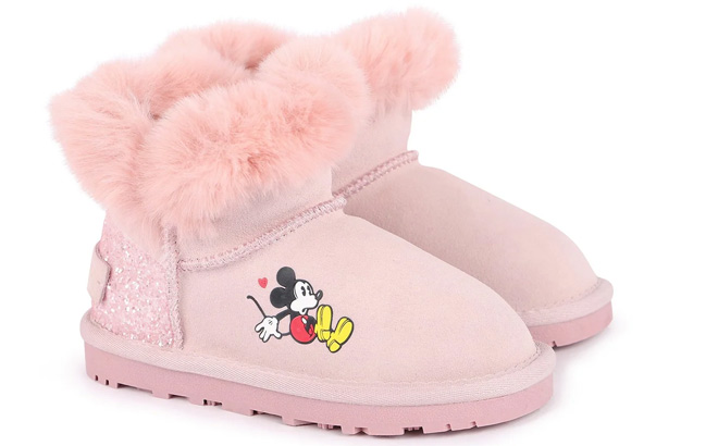 Pair of Master of Arts Disney Girls Boots in Pink Pair of Master of Arts Disney Girls Boots in Pink