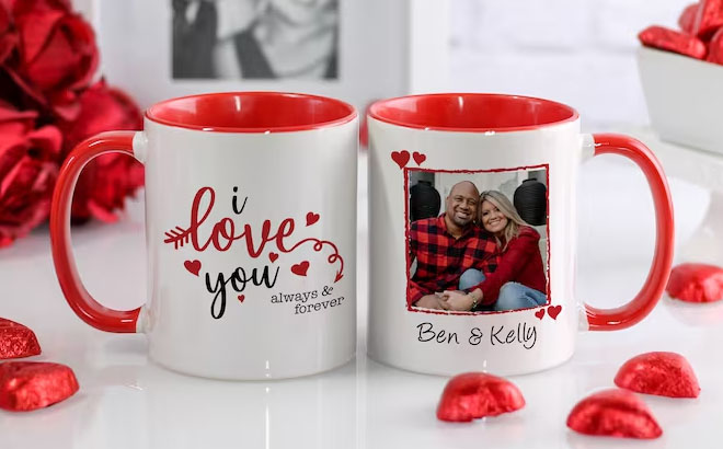 Personalized Valentines Day Mug