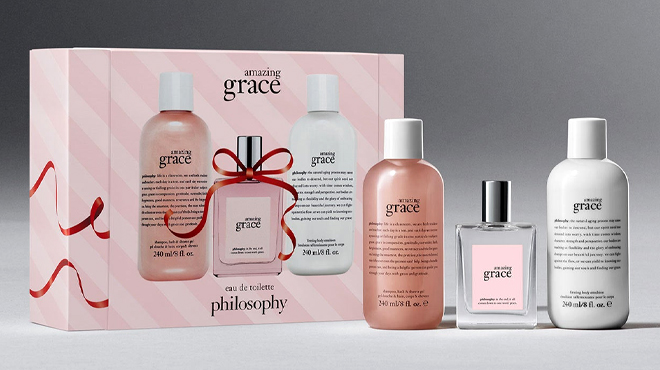 Philosophy Amazing Grace Eau De Toilette and Bath Gift Set