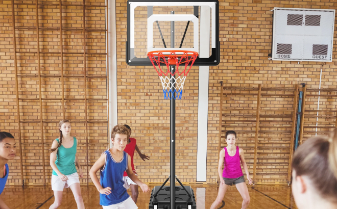 Portable Basketball Hoop Goal System