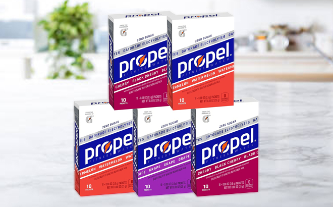 Propel Fitness Powder Packets Variety Pack 50 Count