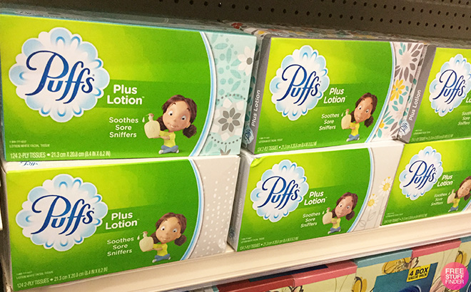 Puffs Tissues Packs