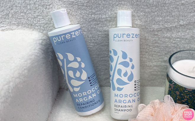 Purezero Moroccan Argan Oil Shampoo and Conditioner