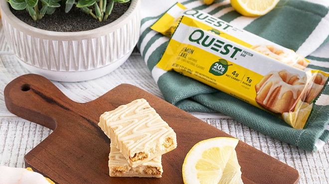Quest Nutrition Lemon Cake Protein Bars