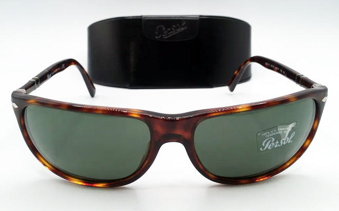 Ray Ban 62mm Rectangle Sunglasses in Havana Color