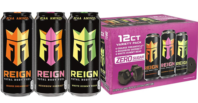 Reign Energy Drinks 12 Pack
