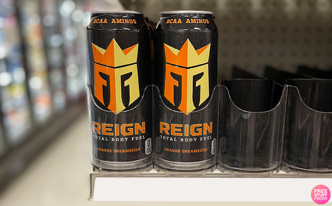 Reign Energy Drinks in Orange Dreamsicle Flavor