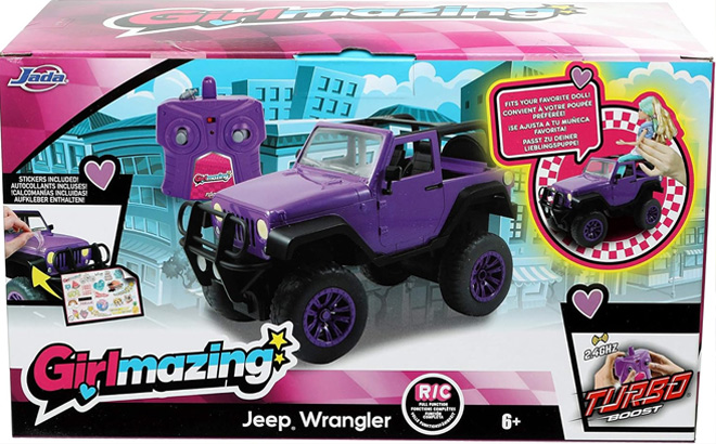 Remote Control Jeep Wrangler Toy in Box