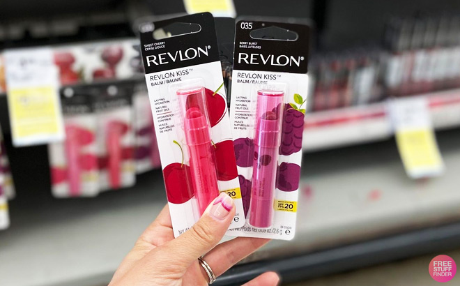 Revlon Kiss Lip Balms