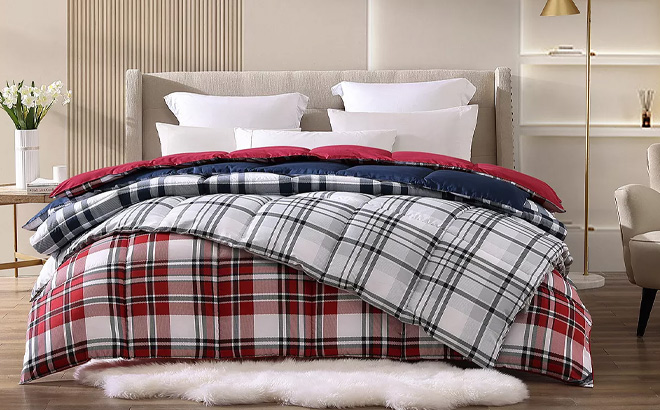 Royal Luxe Reversible Down Alternative Comforters
