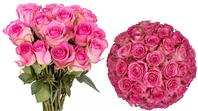 Sams Club Members Mark Pink Roses Bouquet