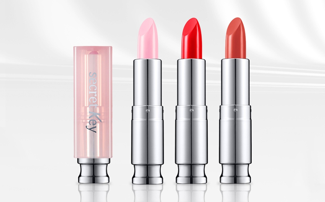 Secret Key Glow Lipsticks in Several Shades