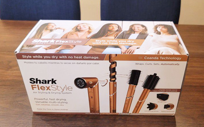 Shark FlexStyle Air Styling Drying System Ultimate Travel Set in Copper Shark FlexStyle Air Styling Drying System Ultimate Travel Set in Copper
