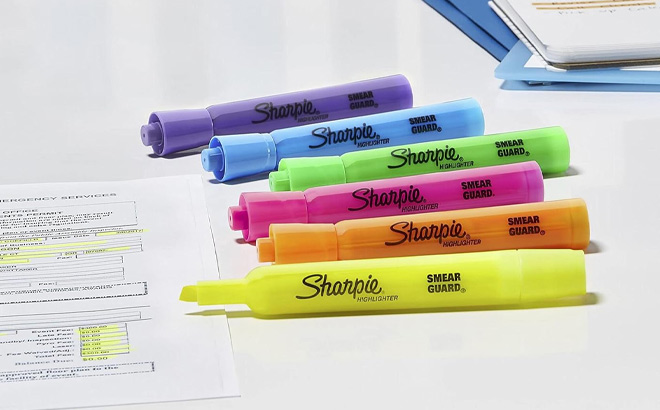 Sharpie Tank Highlighters Sharpie Tank Highlighters