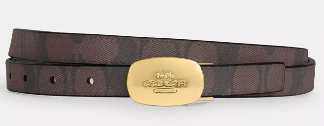 Signature Buckle Cut To Size Reversible Eliza Belt