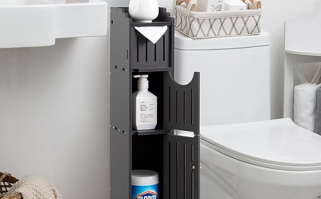 Small Bathroom Storage Cabinet 5