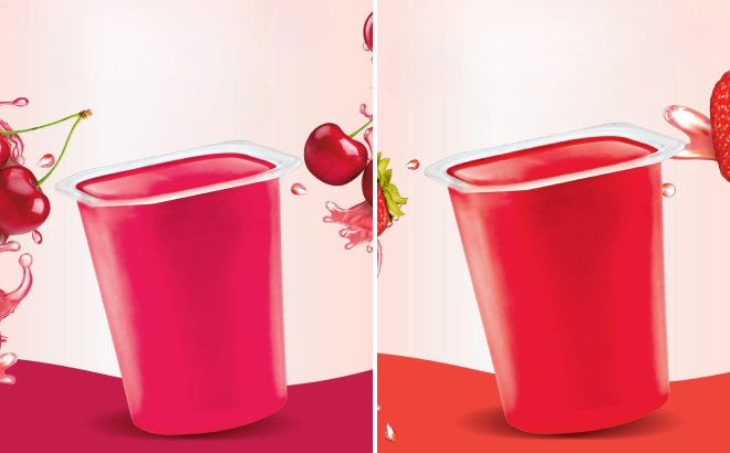 Snack Pack Cherry and Strawberry Flavored Juicy Gels Cups