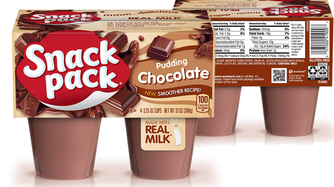 Snack Pack Chocolate Puddings