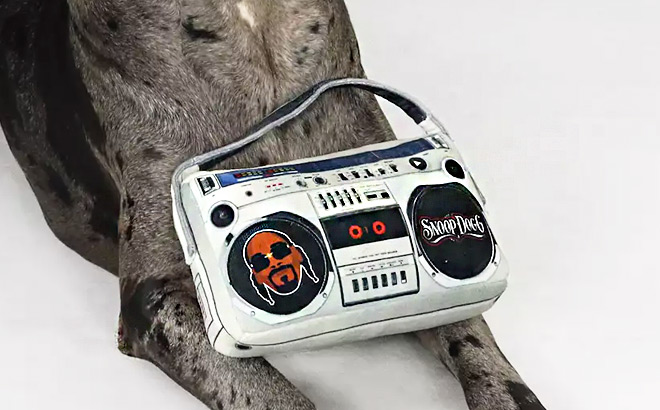 Snoop Doggie Doggs Boom Box Pet Toy