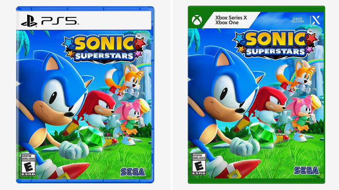 Sonic Superstars PlayStation 5 and Xbox Series X Xbox One